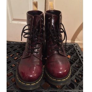 Doc Marten Vegan 14585 Oxblood Boots
